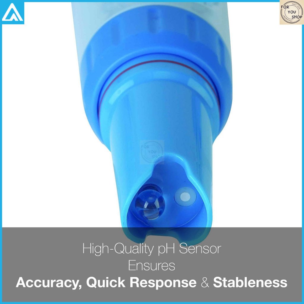 Apera Instruments เครื่องวัด pH รุ่น PH60 pH Meter กันน้ำ หัววัดเปลี่ยนได้ แม่นยำสูง ±0.01 หน้าจอLCD - Image 5