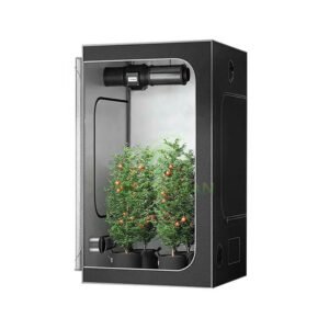 เต็นท์ปลูก เต็นท์สำหรับปลูกต้นไม้ เต็นท์ปลูกต้นไม้ Grow Tent ขนาด 120x120x200ซม.โรงเรือน 600D