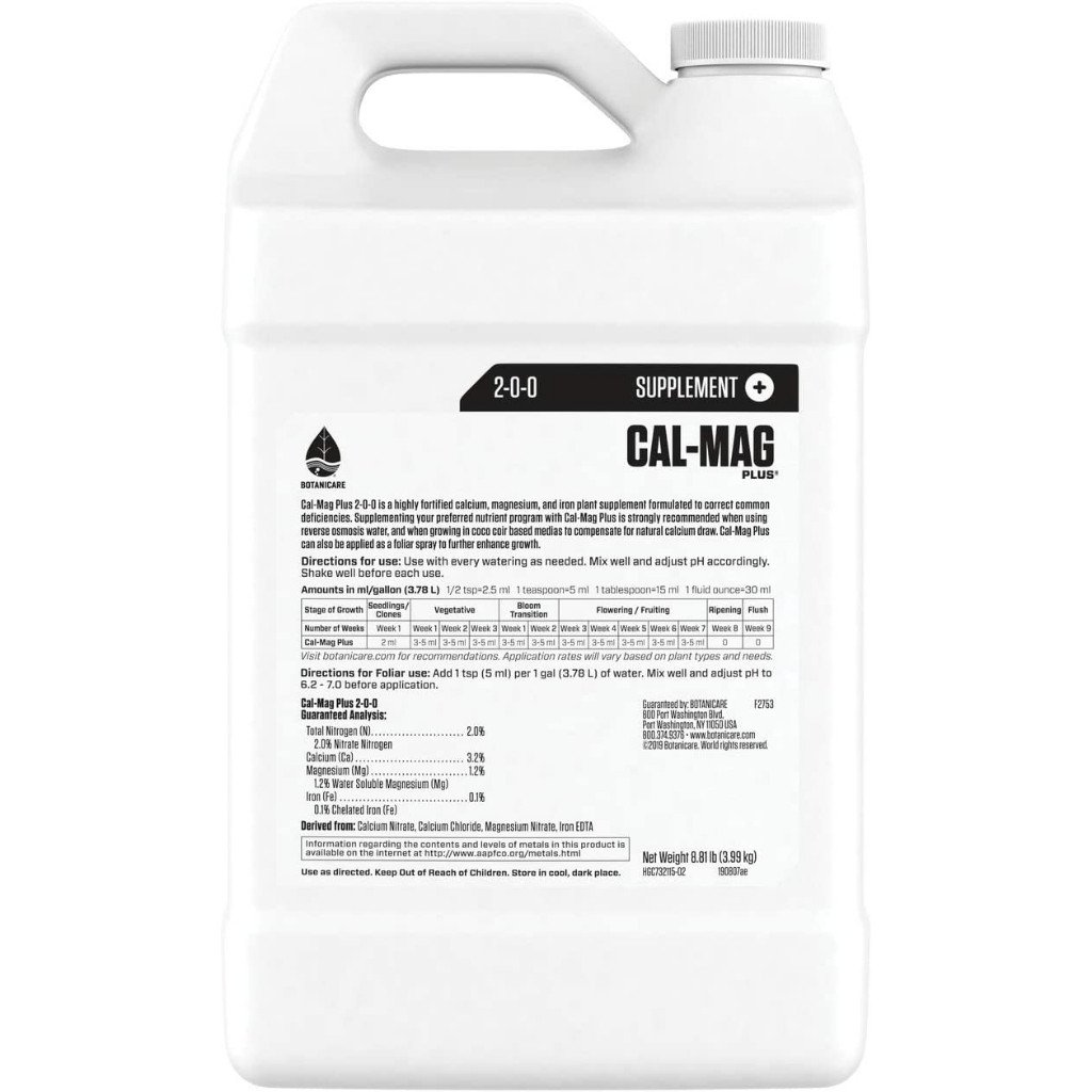 Cal-Mag Plus 2-0-0 (Botanicare) 🇺🇸ปุ๋ยเสริมธาตุอาหารที่พืชต้องการสำหรับพืช 50ml/100ml/250ml - Image 4