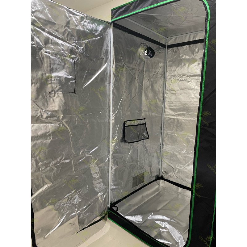 เต็นท์ปลูก เต็นท์สำหรับปลูกต้นไม้ เต็นท์ปลูกต้นไม้ Grow Tent ขนาด 120x120x200ซม.โรงเรือน 600D - Image 2