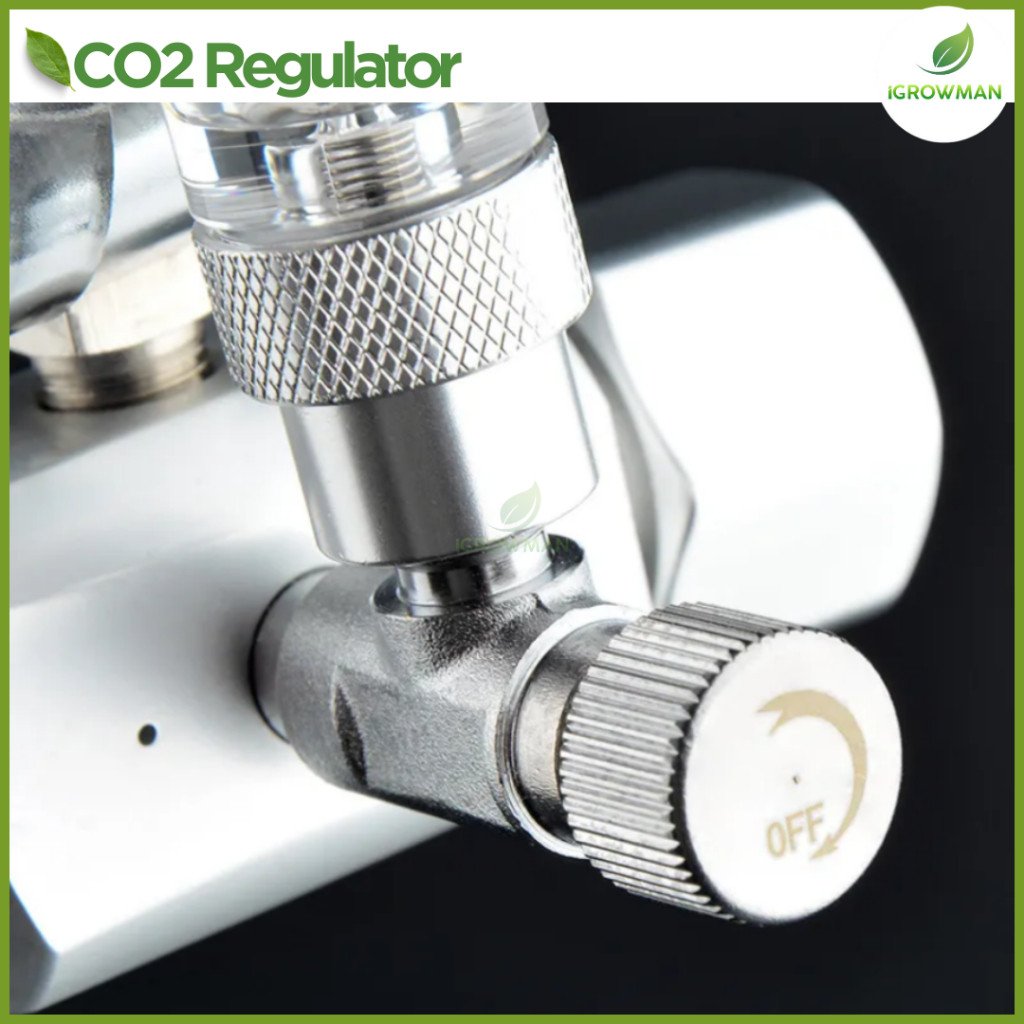 หัวเรกกูเรเตอร์ Mufan CO2 Regulator พร้อมโซลินอยด์ เกลียวไทยแท้ CGA320 ตู้ไม้น้ำ - Image 3