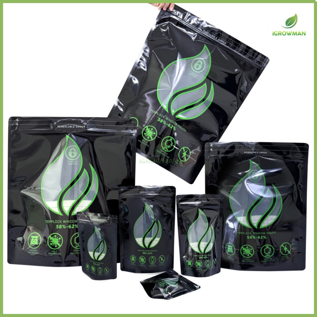 Mylar bags ถุงเก็บรักษาความชื้น ถุงบ่ม ควบคุมความชื้น ช่วยถนอมคุณภาพ กันน้ำ กันกลิ่น ซีลซิปล็อก - Image 7