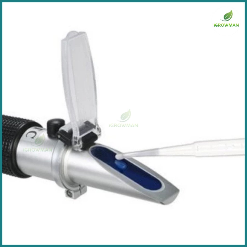 Salinity Meter Refractometer เครื่องวัดความเค็มความละเอียดสูง (ช่วง 0–100%) - Image 5
