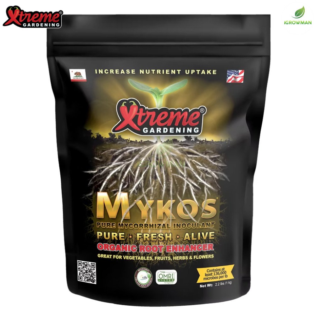MYKOS Xtreme Gardening 1 Kg ของแท้ 100% ไมคอร์ไรซ่า แบคทีเรียเร่งราก เชื้อราดี เพิ่มผลผลิต - Image 3