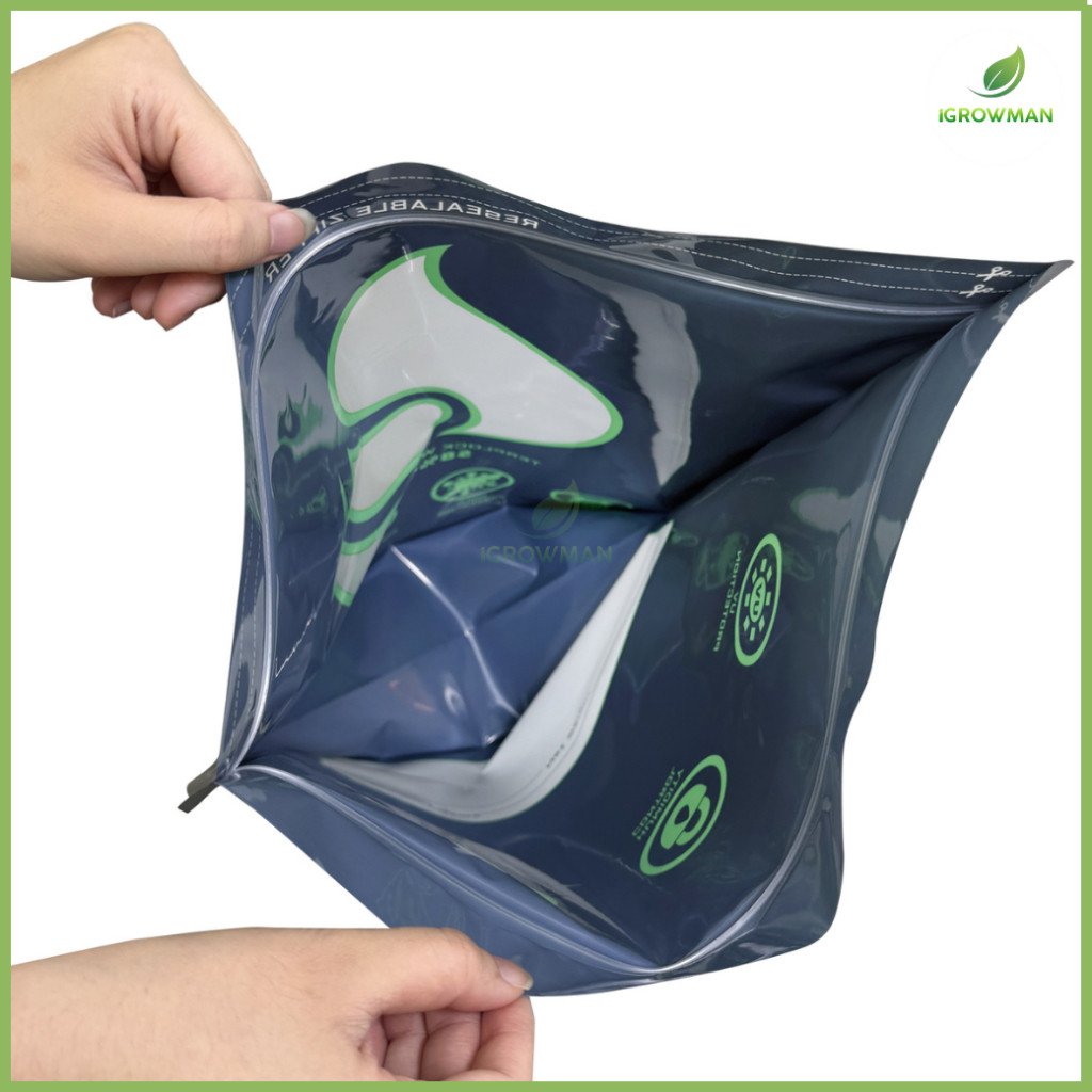 Mylar bags ถุงเก็บรักษาความชื้น ถุงบ่ม ควบคุมความชื้น ช่วยถนอมคุณภาพ กันน้ำ กันกลิ่น ซีลซิปล็อก - Image 5