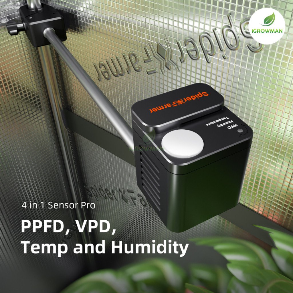 Spider Farmer GGS SensorPro Kit ระบบวัด CO2 & แสง PAR อัจฉริยะ คุมการปลูกแม่นยำ สำหรับ Grow Tent - Image 3