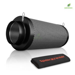 Spider Farmer Carbon Filter 6 นิ้ว ไส้กรองคาร์บอน กรองกลิ่น สำหรับท่อดูดอากาศ
