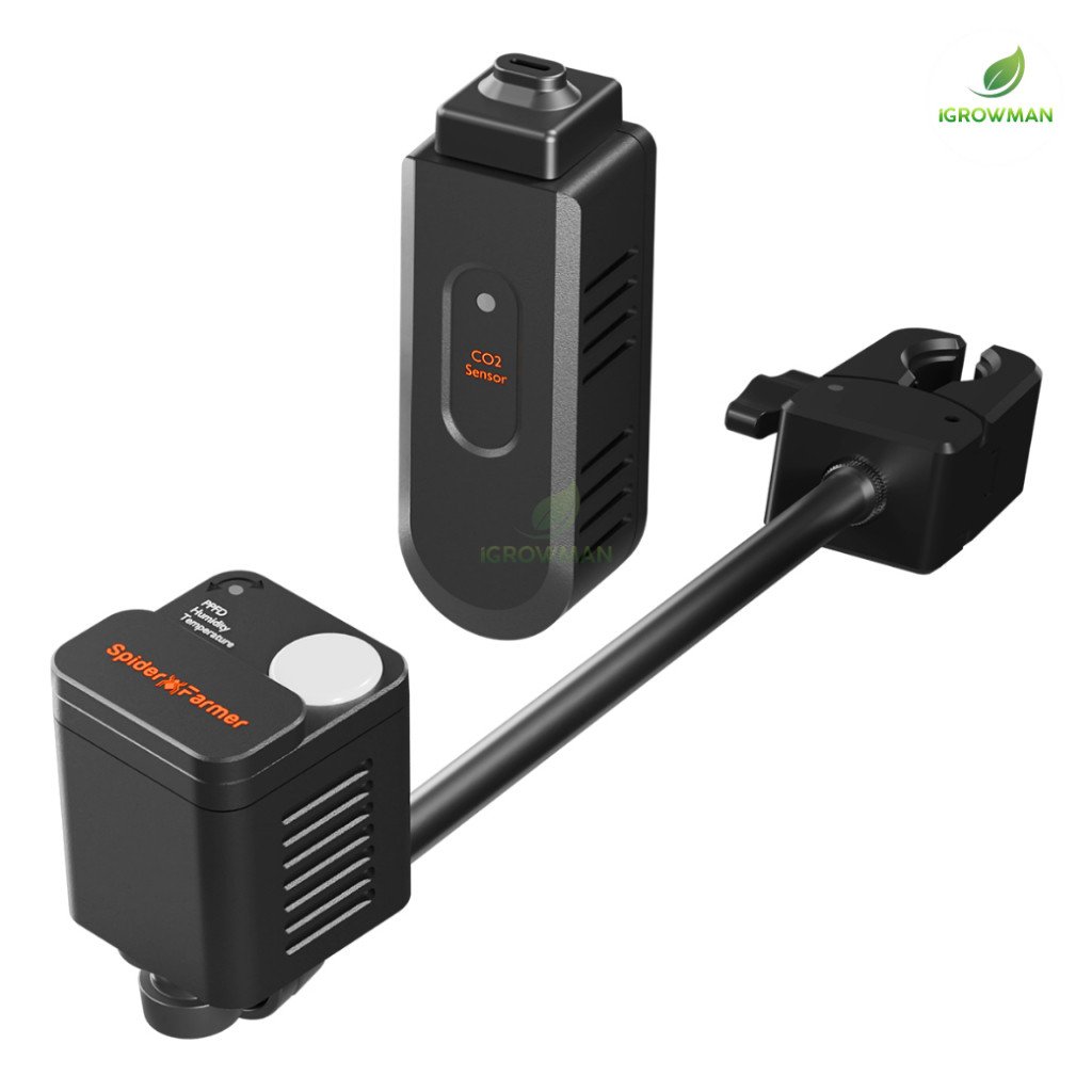 Spider Farmer GGS SensorPro Kit ระบบวัด CO2 & แสง PAR อัจฉริยะ คุมการปลูกแม่นยำ สำหรับ Grow Tent