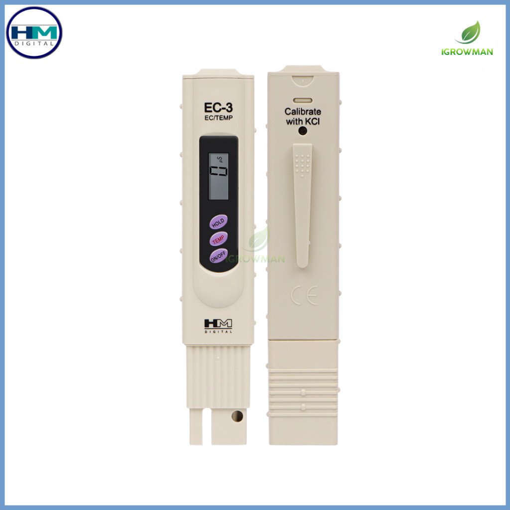 EC-3 เครื่องวัดความนำไฟฟ้า EC METER ปากกาวัด EC ในน้ำ HM DIGITAL - Image 3